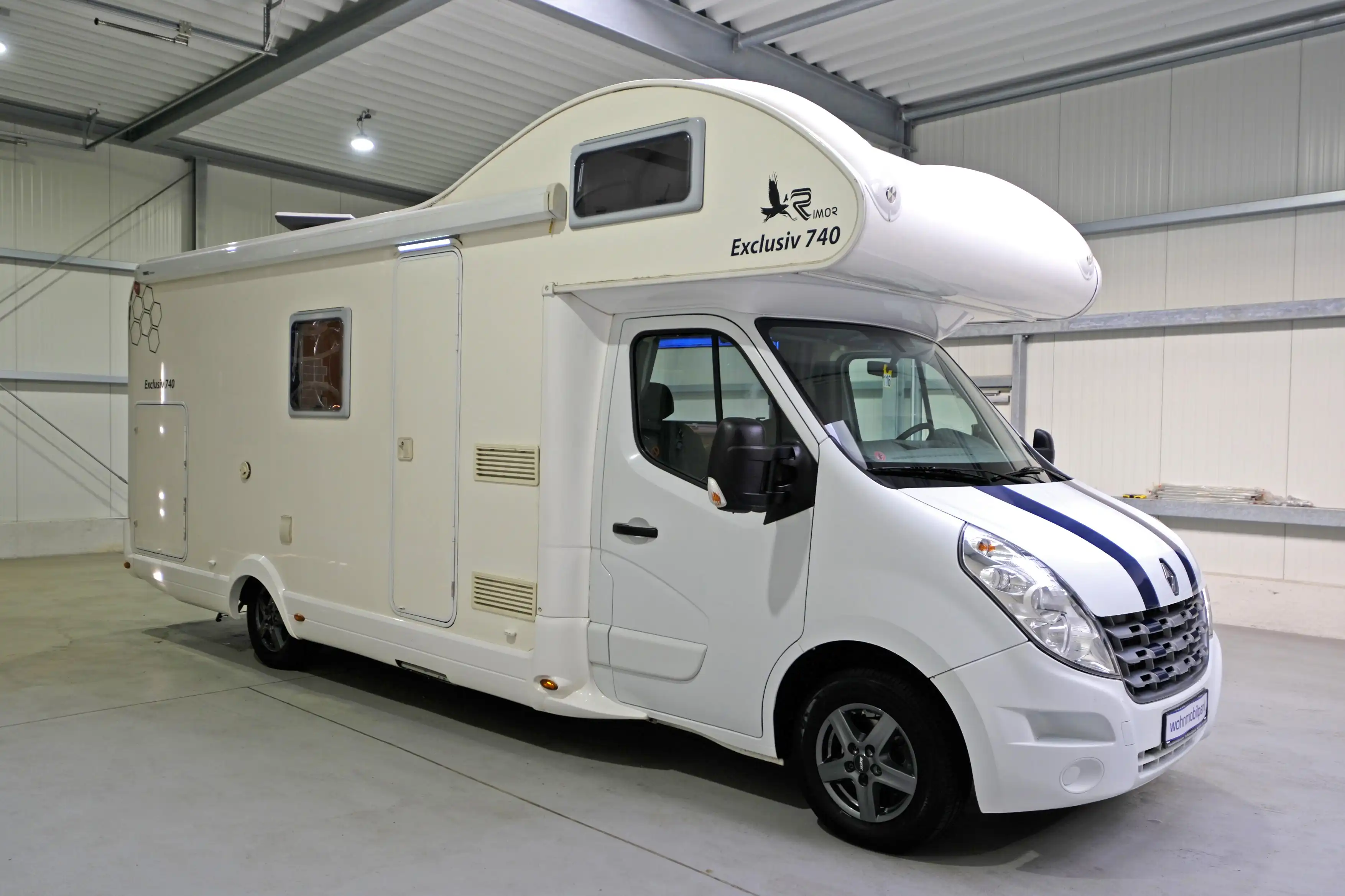 RIMOR Exclusive 740/Automatik/Festbett/Garage/Klimaanlage/Markise/Euro5/AHK/Finanzierung möglich